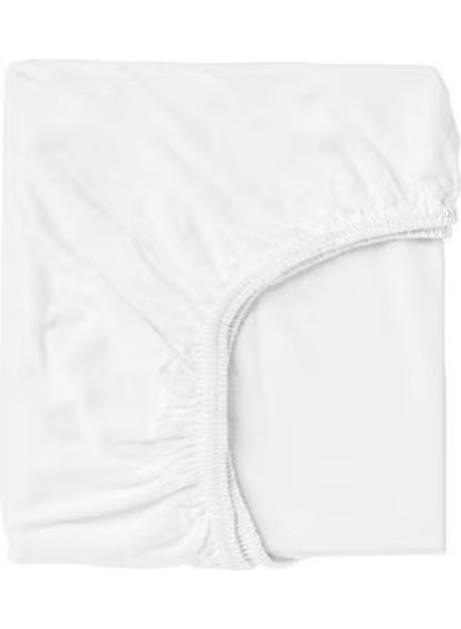 Cotenconcept 4 Pieces 40 x 80 + 10 cm Mother's Side Elastic Combed Fabric Baby Sheet - Image 2